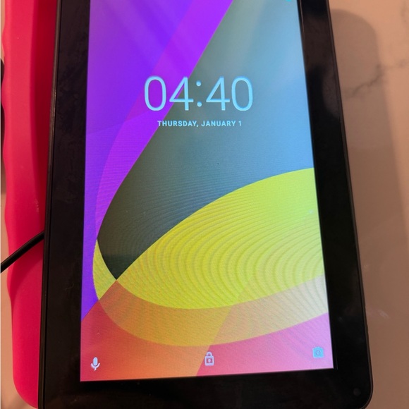 Other - Black Tablet with Pink Case - Unbranded 7-inch Android Tablet